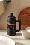 Borosilikat cam French press 350 ml siyah